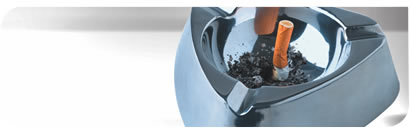 Dirty ashtray